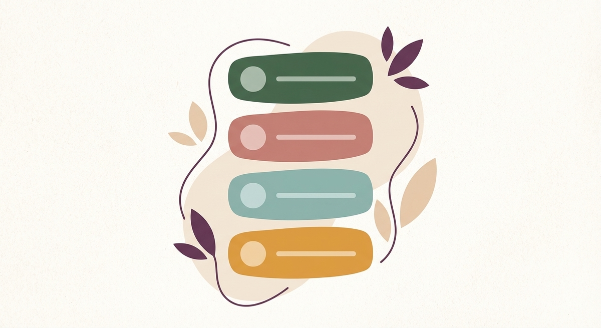 Checklist comparing normal versus neurodivergent habits